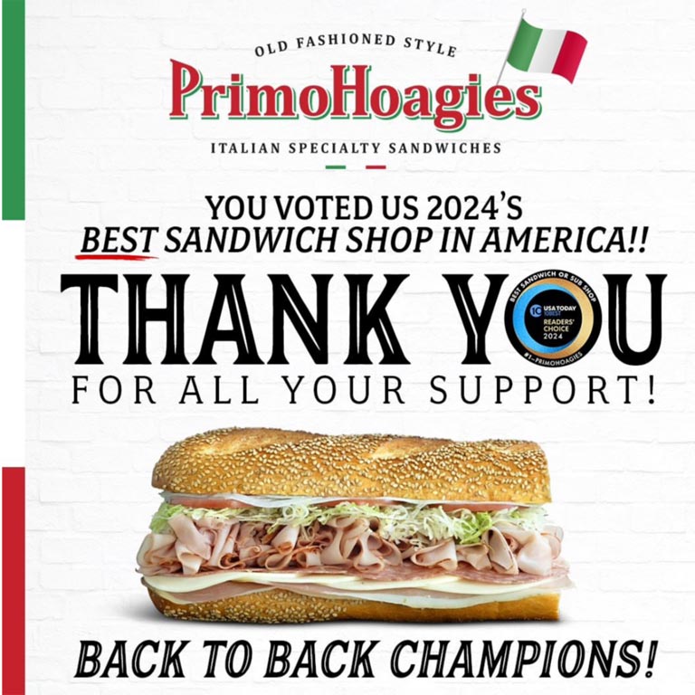 Best Sandwich Shop Award